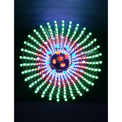 iCubeSmart LED Kocka Modell DIY Elektronikai Készlet, 64 LED Körrel, 1 Méter Magas