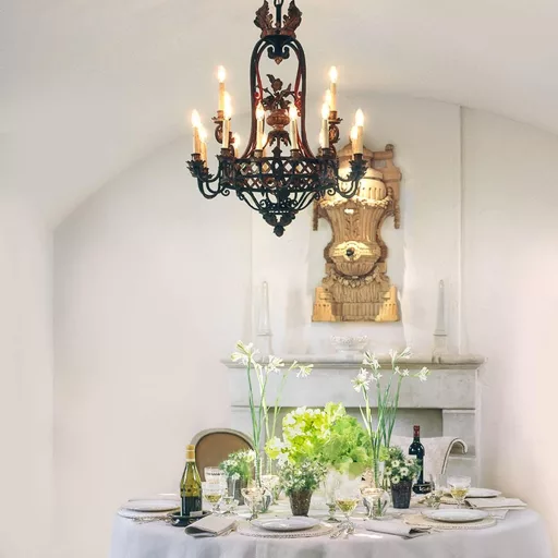 LED sviečková žiarovka Blewandy E14 4W teplá biela, balenie 6 ks do lustrov