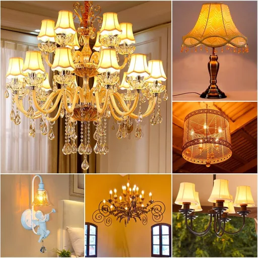 Blewandy E14 LED gyertya izzó 4W meleg fehér 6db csomag csillárokhoz