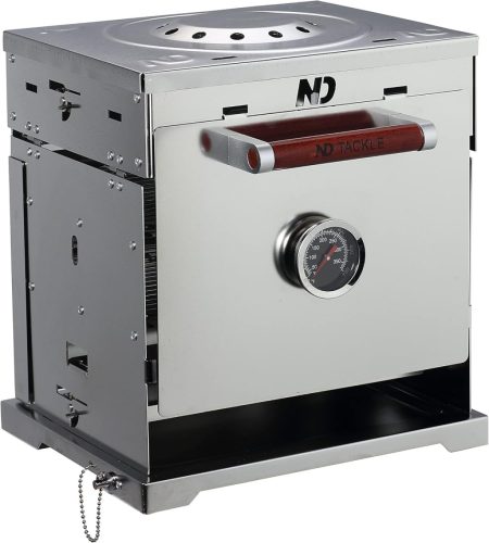New Direction Tackle Prenosný Nerezový Plynový Varič - Multifunkčný Kempingový Sporák a BBQ Gril na Rybolov a Vonkajšie Výlety