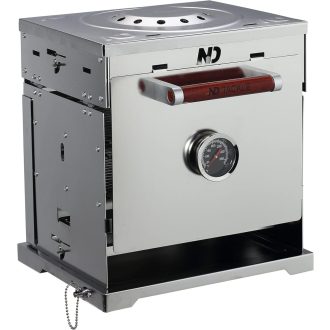   NEW DIRECTION TACKLE Többfunkciós kemping tűzhely -  és BBQ Grill Sütő Horgászathoz és Kültéri Kiránduláshoy