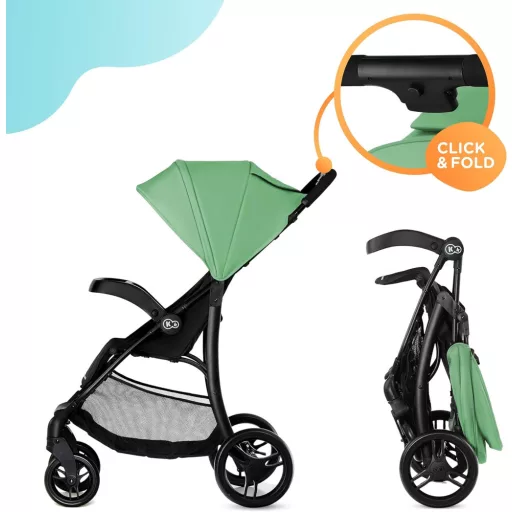 Kinderkraft Cruiser Sport babakocsi Zöld Színű