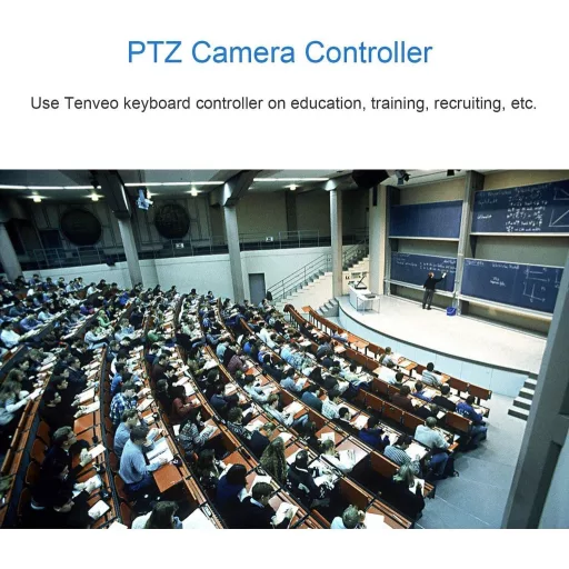 Tenveo KZ1 PTZ Kontroller Joystickkel, VISCA és PELCO Támogatással