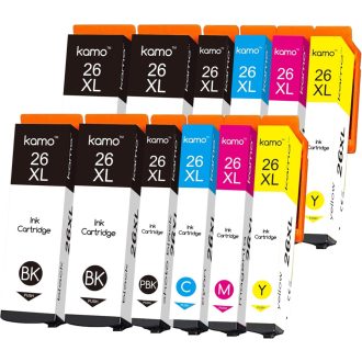   Epson 26XL kompatibilni zamjenski set tintnih patrona visokog kapaciteta - 5 boja