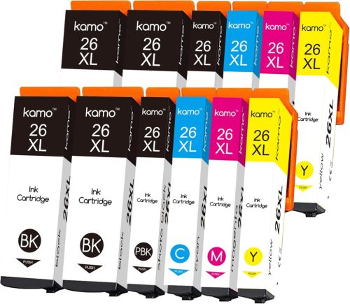 Set cartușe cerneală compatibile Epson 26XL de mare capacitate - 5 culori