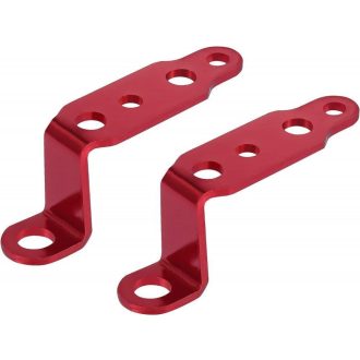   Motoforti 2 darabos Motorfej Világítás Tartó Kiegészítő Piros, Univerzális illeszkedés