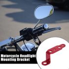 Motoforti 2 darabos Motorfej Világítás Tartó Kiegészítő Piros, Univerzális illeszkedés