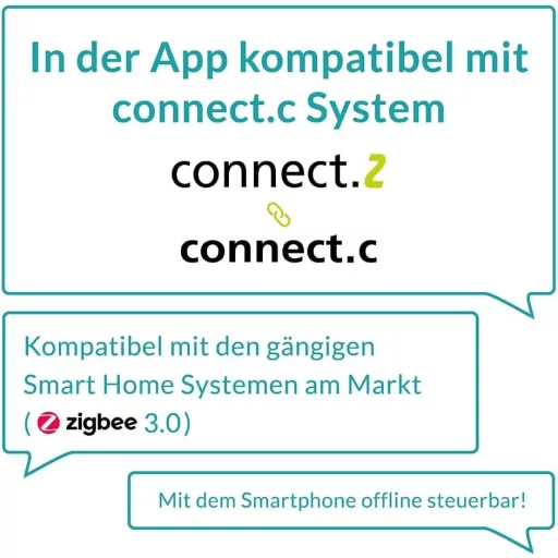 Spot LED încastrat inteligent EGLO connect.z 88mm ZigBee control Alexa RGB reglabil - Alb, Fără telecomandă