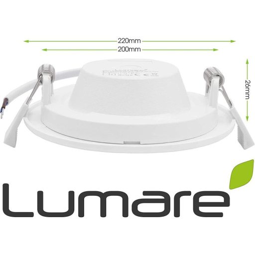 LED süllyesztett spotlámpa 230V, 18W 220 mm átmérőjű - Újracsomagolt termék