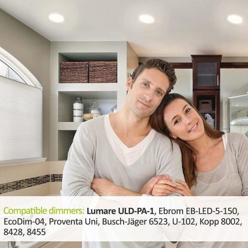 LED süllyesztett spotlámpa 230V, 18W 220 mm átmérőjű - Újracsomagolt termék