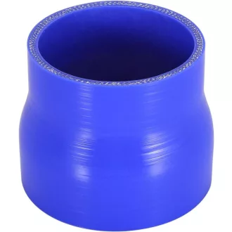 AUTOHAUX Kék Szilikon Hűtőcső 76-89 mm Átmérővel