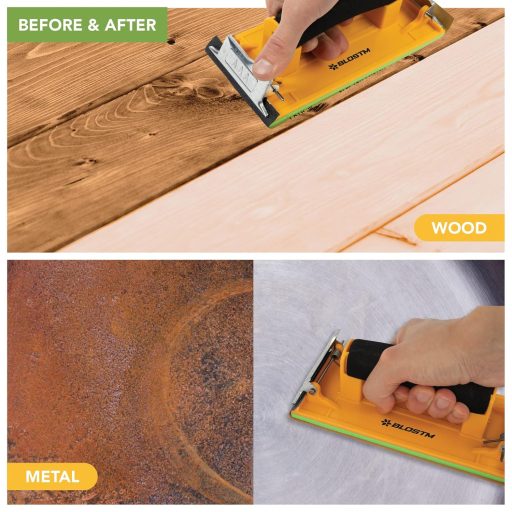 Set 48 coli abrazive BLOSTM, granulație 120-7000, pentru lemn, pereți și auto, cu bloc de șlefuire