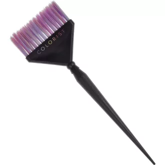   Pensulă Efalock Curcubeu pentru Vopsit Părul - Pensulă Profesională cu Capăt Lat pentru Colorarea Părului, Instrument Ușor de Coafură, 38g