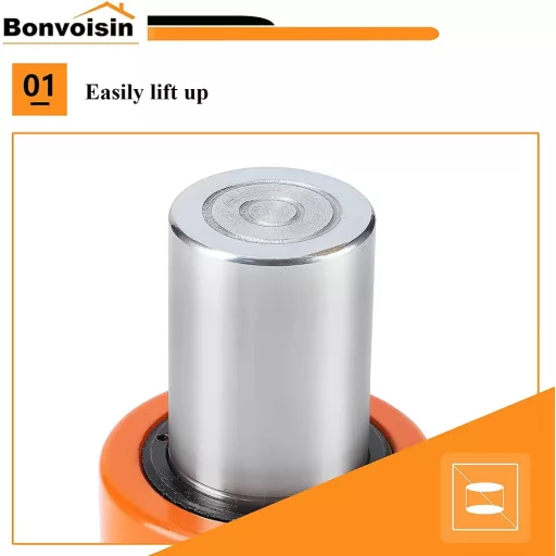 Bonvoisin 10T Hidraulikus Henger Kézi Pumpával 50mm Lökethosszal Építkezéshez