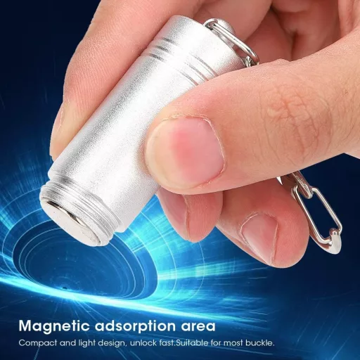 Dioche 6000GS Silný Magnetický Odstraňovač Bezpečnostných Etikiet - Otvárač Zámkov Proti Krádeži pre Obchody, Supermarkety - Prenosný Hliníkový K