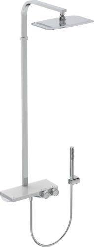 Ideal Standard Ceratherm S200 A7332AA Felszerelhető Zuhanyszett - Króm Kivitel, Sárgaréz Anyag, Fali Rögzítésű Zuhanyrendszer