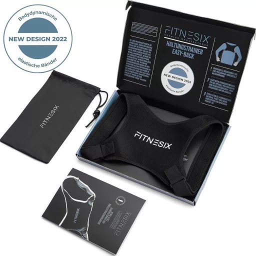 Fitnesix® 2022 Design Háttartó, Test-Dinamikus Tartáskorrigáló,Rugalmas, Férfiaknak és Nőknek   (M/L)