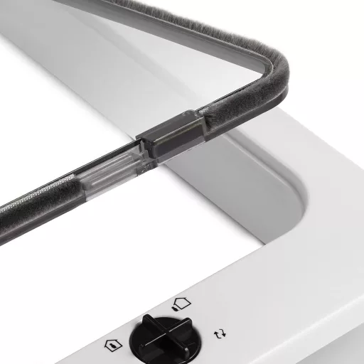 Sailnovo 4 irányú macskaajtó kutyaajtó 25x29cm teleszkópos kerettel