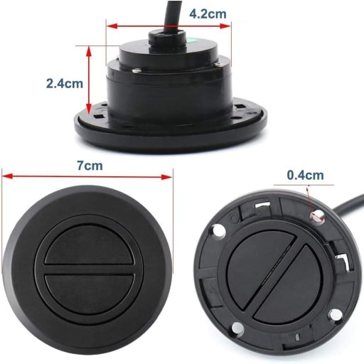 Ovládač pre kreslo Huachuang, 2-tlačidlový, 5-pinový, pre polohovateľné kreslá Okin Limos