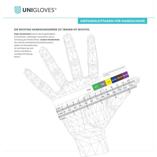 Mănuși de protecție NITREX 290B-G cu palmă acoperită cu PU, 10 perechi
