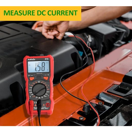 Digitálny multimeter AoKoZo na meranie striedavého/jednosmerného napätia, prúdu a odporu