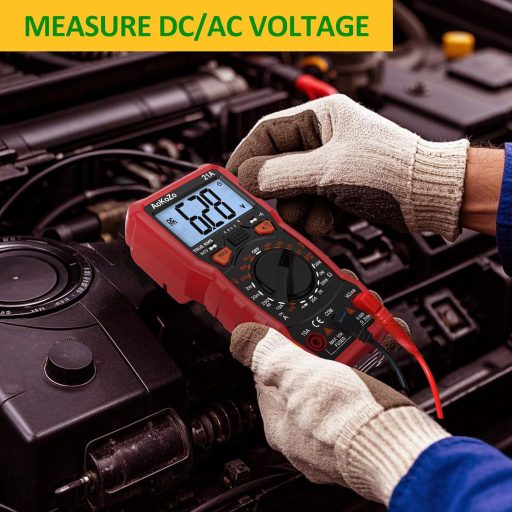 Digitálny multimeter AoKoZo na meranie striedavého/jednosmerného napätia, prúdu a odporu