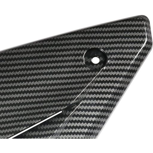 JFG RACING Kryty bočných panelov prívodu vzduchu motocykla pre modely CB650R 2019-2021 - ABS plastový karbónový kryt pre palivovú nádrž