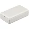 sourcing map Cutie de joncțiune mini rezistentă la praf 50x27x14mm ABS gri 3 buc