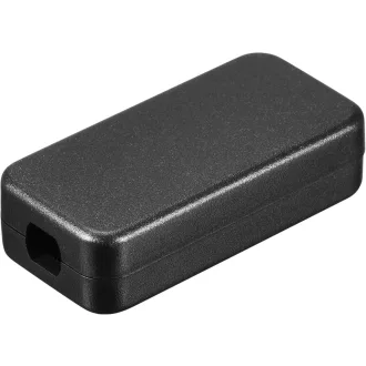   sourcing map Porálló Mini Csatlakozó Doboz 40x20x10,5mm Elektromos Projektekhez Fekete 10db - Minimal, Black, Plastic