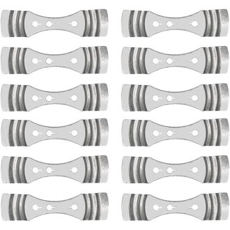   12 darabos kanóctartó Készlet, Rozsdamentes Acél, Házi Gyertyakészítéshez, Gyertyaöntéshez