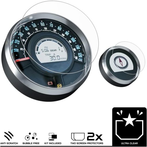 Speedo Angels Folie de protecție ecran pentru motocicletă Meteor 350 (2021-) - 2 bucăți Folie de protecție Ultra Clear pentru bord