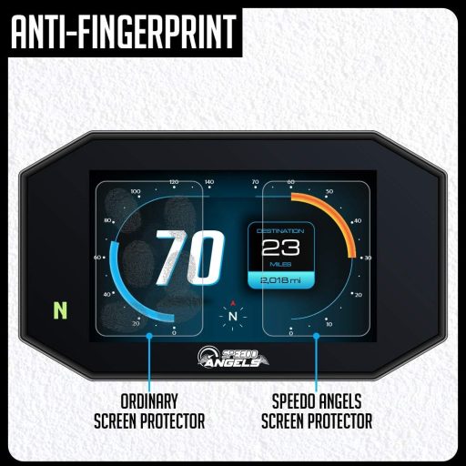 Speedo Angels Folie de protecție ecran pentru motocicletă Meteor 350 (2021-) - 2 bucăți Folie de protecție Ultra Clear pentru bord