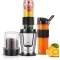 HOUSNAT 500W Smoothie Maker Kávéőrlő Blender 2 Sportpalackkal BPA-mentes