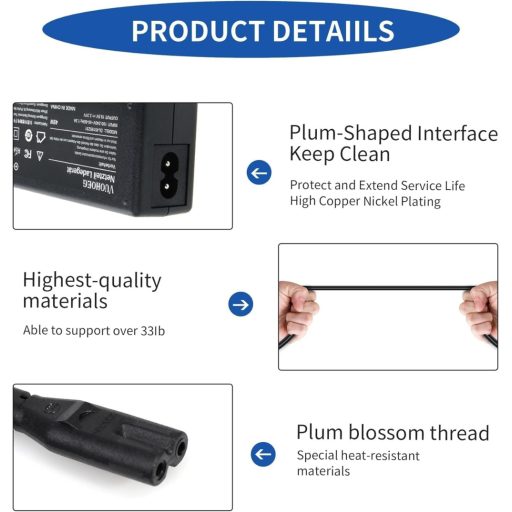 Adaptor BIUBOTY 60W 12V AC/DC pentru bandă LED, monitor, DVD, TV