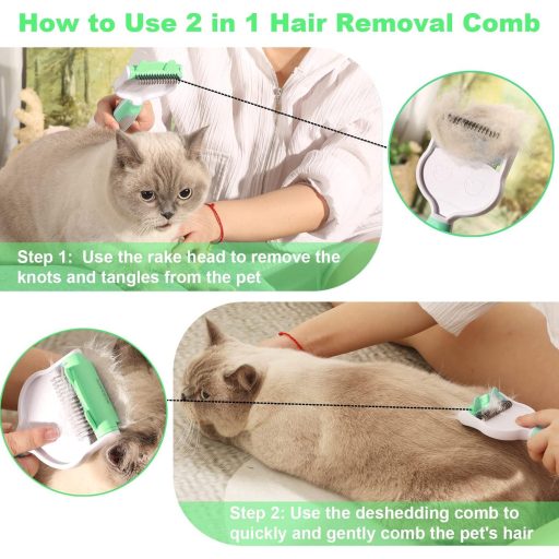 Samočisteća 2u1 četka za pse i mačke za sve dužine dlake