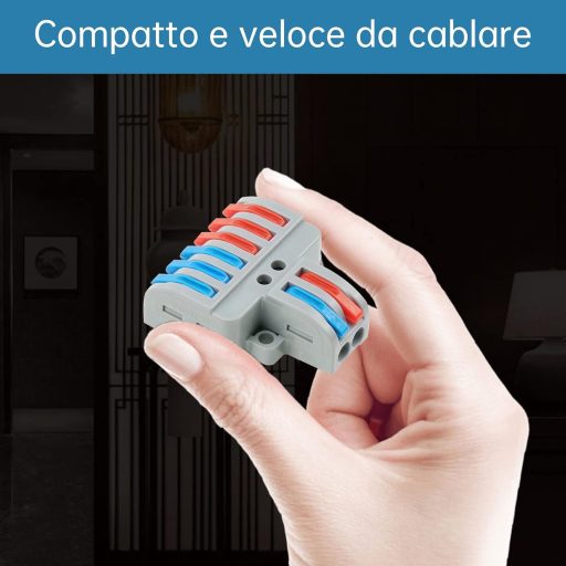 Dreamark 8 darabos kompakt elektromos csatlakozó készlet vezetékhez