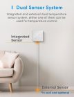 meross Okos Padlófűtés Termosztát - WiFi, HomeKit, Alexa és Google Kompatibilis, Érintőképernyős, Távirányítható, Programozható, LED Kijelző