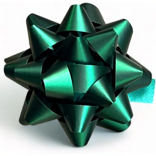 MIJOMA 12-dijelni božićni set poli traka - sjajne i mat, bijele, crvene, zelene