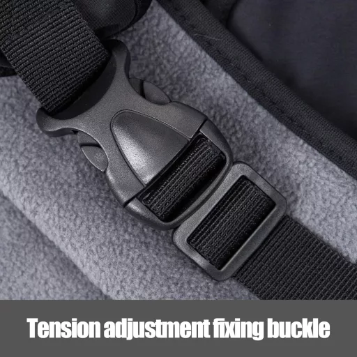 HEYWEAN vodootporna pseća jakna s reflektorima, topla podstavljena zimska jakna, veličina L