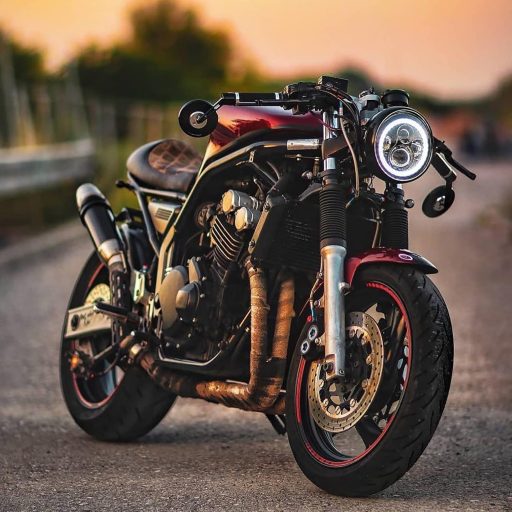 Far LED rotund de motocicletă, 7 inch, JMTBNO, cu DRL și semnalizare galbenă, compatibil Harley Jeep