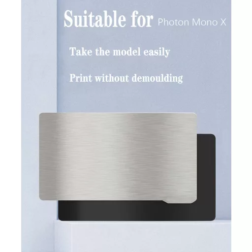 Platformă de imprimare KOYOFEI pentru Anycubic Photon Mono X, placă magnetică flexibilă din oțel 202x128mm
