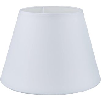   Sinta 22cm Pamut Lámpaernyő E14/E27 Asztali és Fali Lámpa Fehér