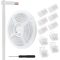 Súprava 10 konektorov pre LED pásy a 10 m predlžovacieho kábla pre LED pásy WS2811/WS2812B.