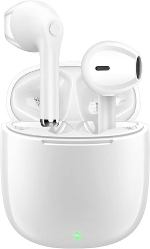 yobola Bluetooth Fülhallgató, IPX5 Vízálló Vezeték Nélküli Headset, 25 Órás Üzemidő, Érintésvezérlés, HiFi Sztereó Hang, Beépített Mikrofon