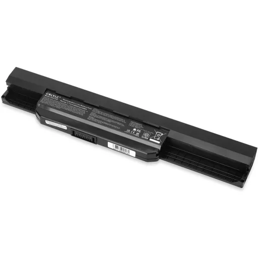 CRLYLC A32-K53 Laptop Akkumulátor 4400mAh 11.1V - ASUS K53 K53E X53 X54 A43 A53 Sorozatú Notebookokhoz - 6 Cellás Csereakku
