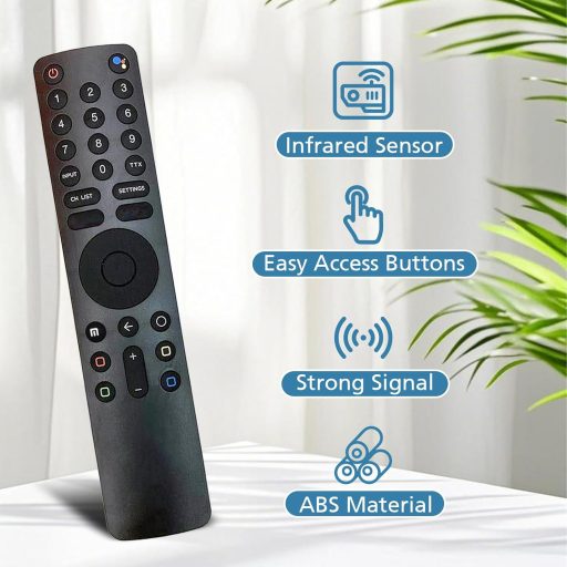 DaMohony Bluetooth diaľkové ovládanie s hlasovým ovládaním a Google Assistant pre XMI TV