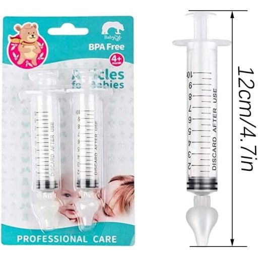 CCLKHY 2db Orröblítő Készlet, 10ml Hordozható Orrsprays Csecsemőknek és Gyerekeknek