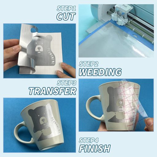 Lya Vinyl Fényes Arany Öntapadós Vágófilm Cricut Silhouette Cameo-hoz 30x45cm