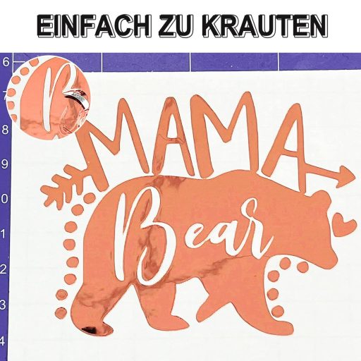 Lya Vinyl Rozéarany Öntapadós Vágófilm 12x18 Cricut Silhouette Cameo 4 Kompatibilis