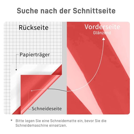 Lya Vinyl Fényes Piros Öntapadós Matrica 12" x 60" Cricut Silhouette Cameo
